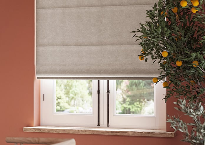 Darwin, Oyster - Twist&Fit Roman Blind - Image 5